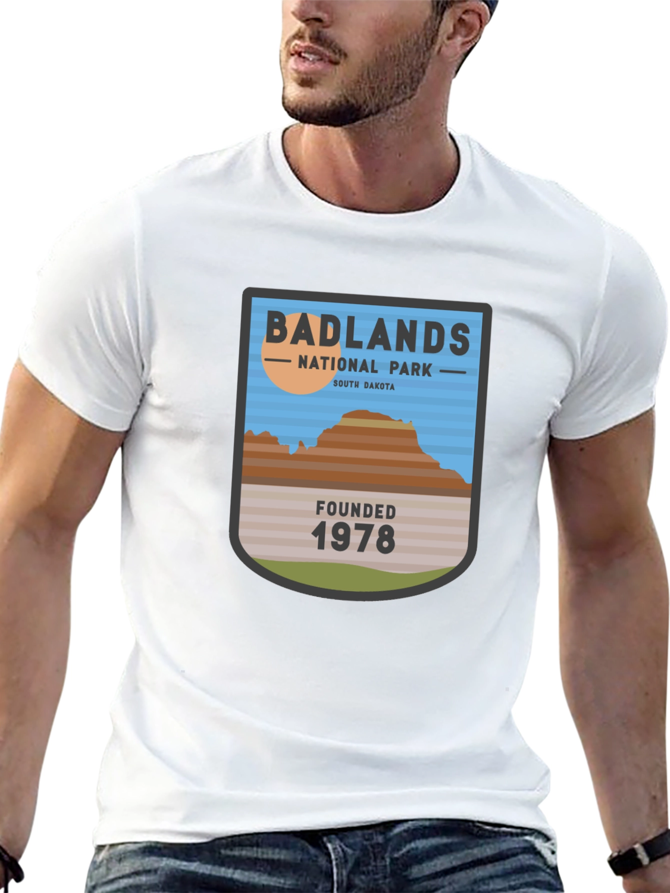 Badlands National Park Graphic T-Shirt