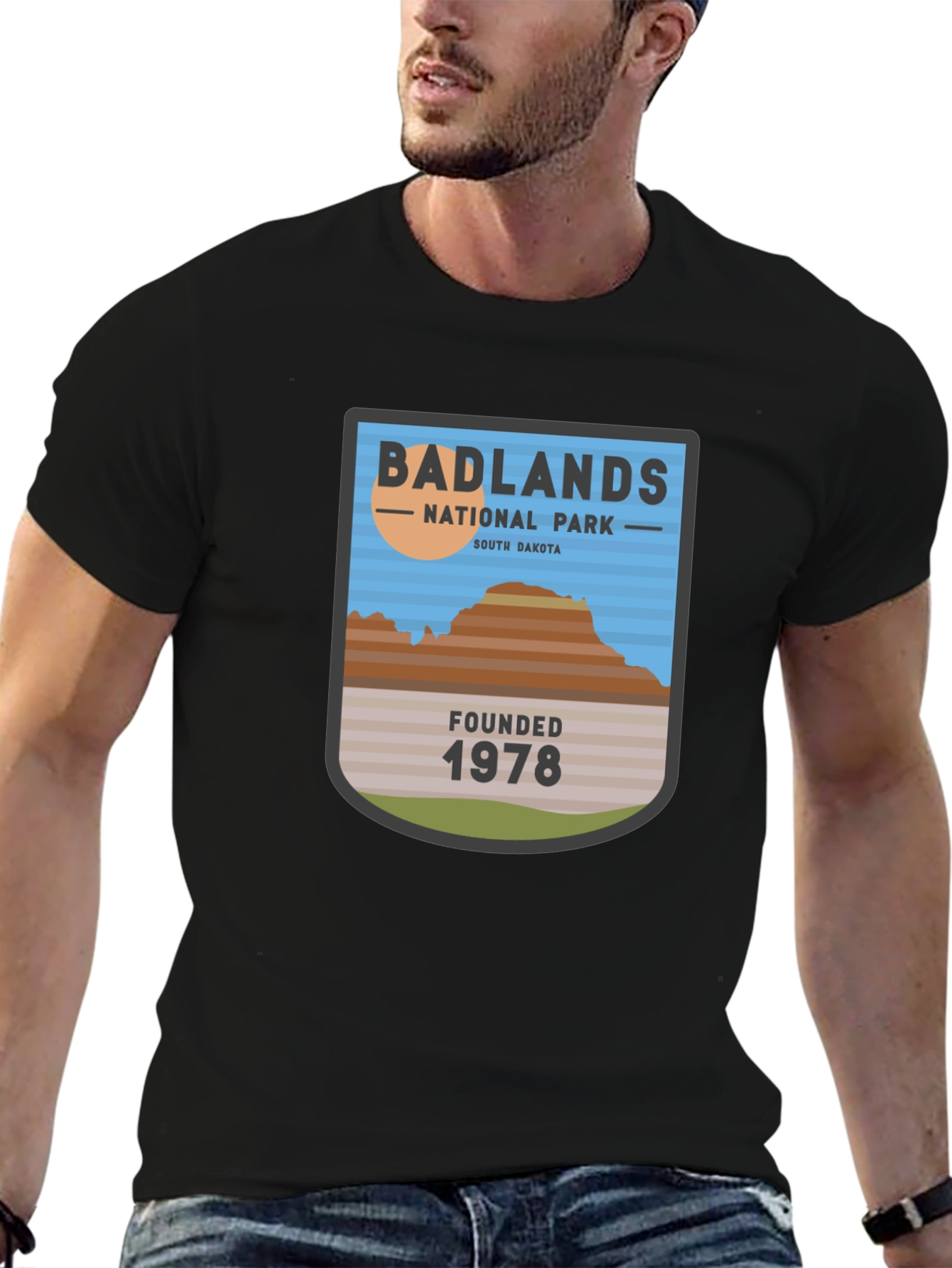 Badlands National Park Graphic T-Shirt