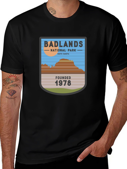 Badlands National Park Graphic T-Shirt