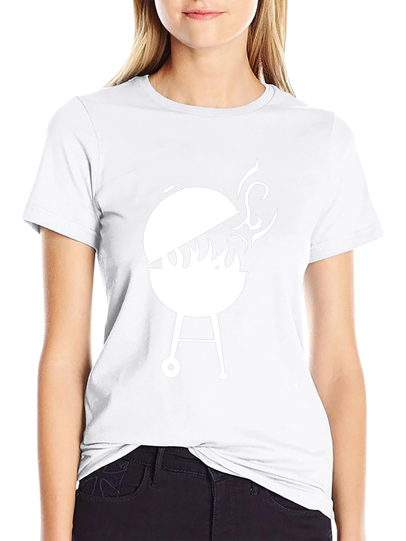 BBQ Grill T-Shirt - Smokin Hot Design