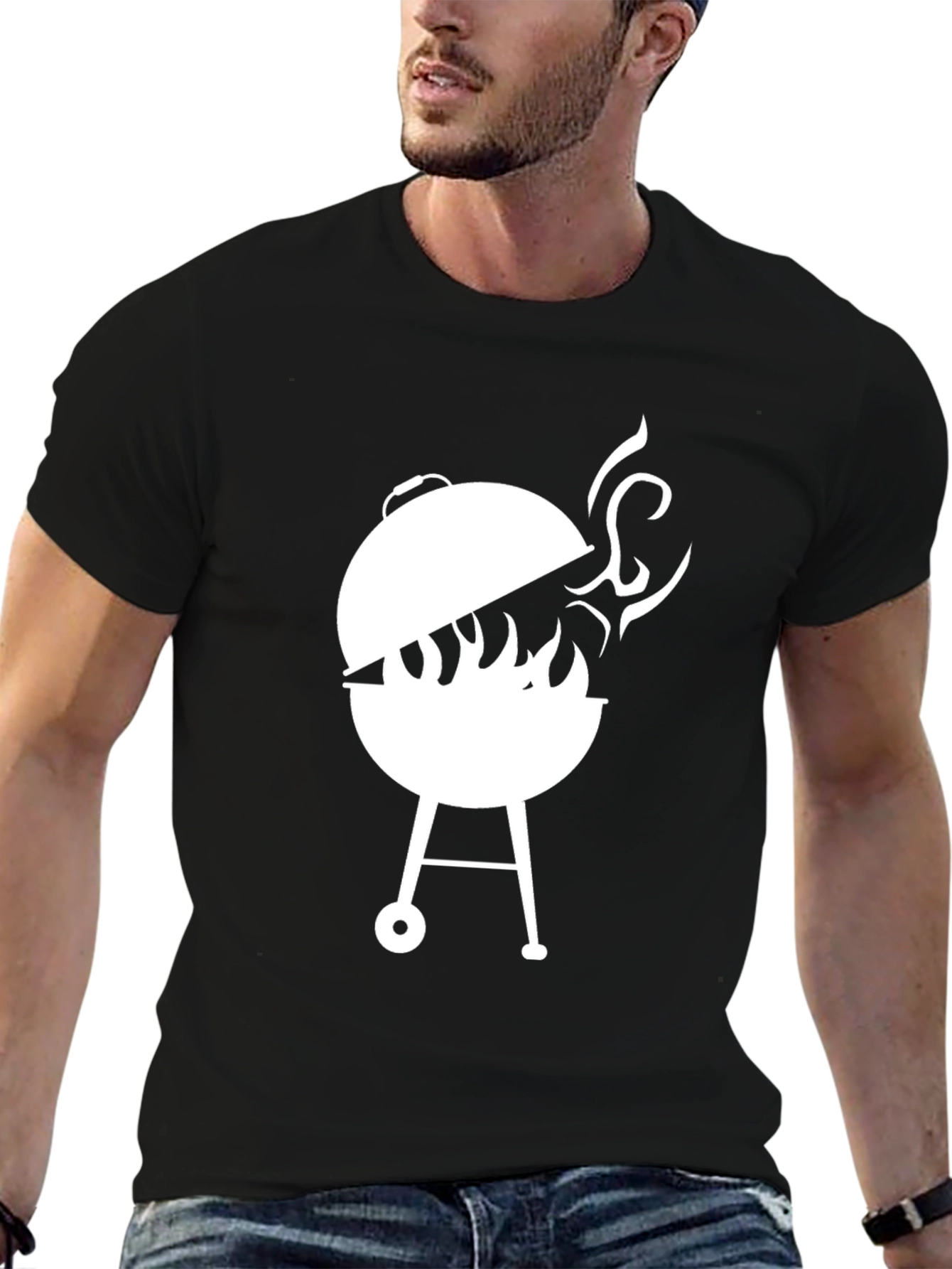 BBQ Grill T-Shirt - Smokin Hot Design