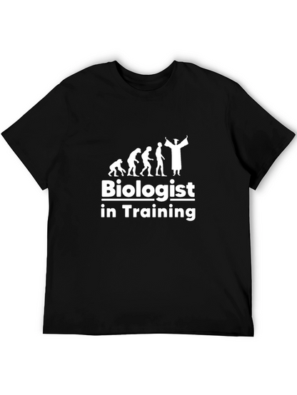 Biologist in Training Black T-Shirt