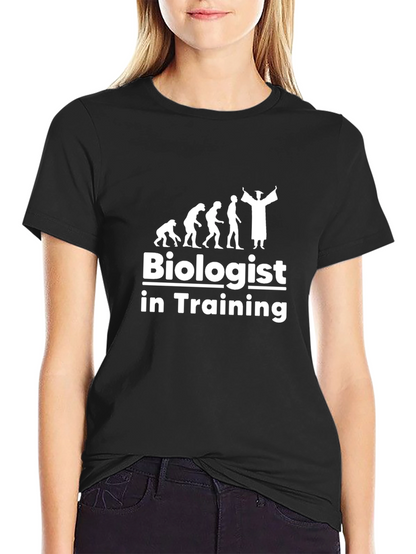 Biologist in Training Black T-Shirt
