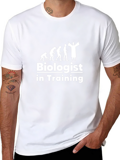 Biologist in Training Black T-Shirt