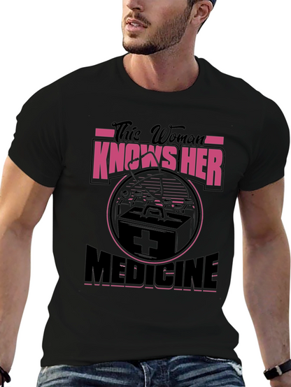 This Woman Knows Her Medicine Graphic T-Shirt