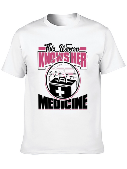This Woman Knows Her Medicine Graphic T-Shirt