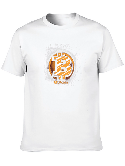 Bitcoin Graphic Tee - Black Crypto T-Shirt