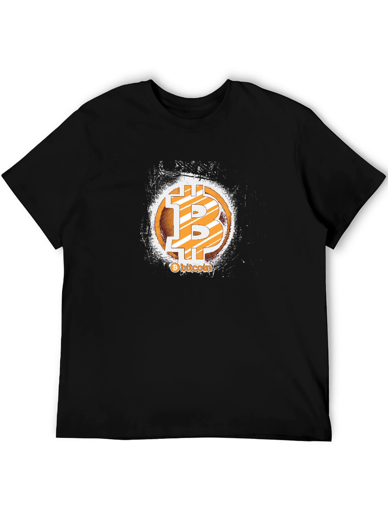 Bitcoin Graphic Tee - Black Crypto T-Shirt