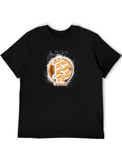 Bitcoin Graphic Tee - Black Crypto T-Shirt