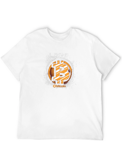 Bitcoin Graphic Tee - Black Crypto T-Shirt