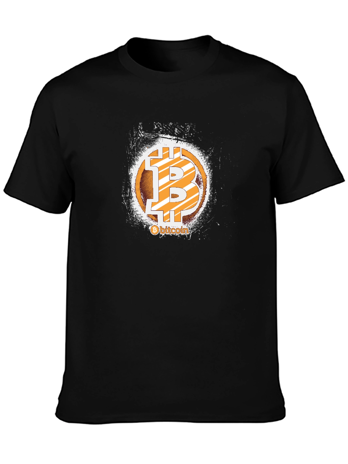 Bitcoin Graphic Tee - Black Crypto T-Shirt