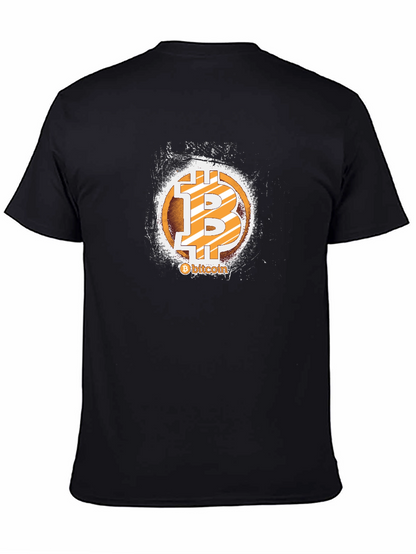 Bitcoin Graphic Tee - Black Crypto T-Shirt