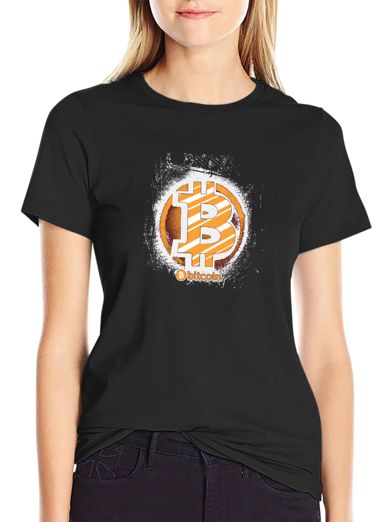Bitcoin Graphic Tee - Black Crypto T-Shirt