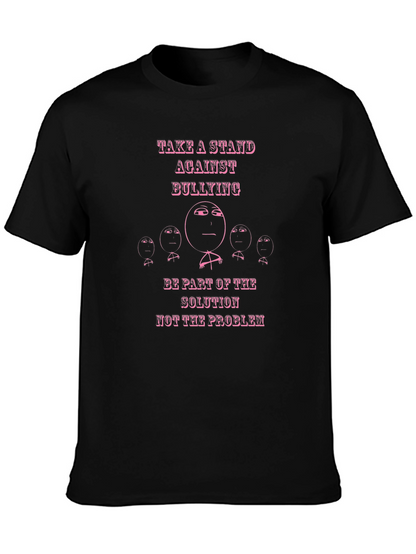 Stand Against Bullying Black T-Shirt