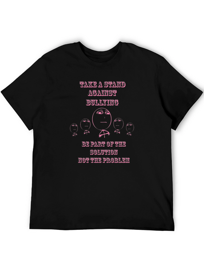 Stand Against Bullying Black T-Shirt