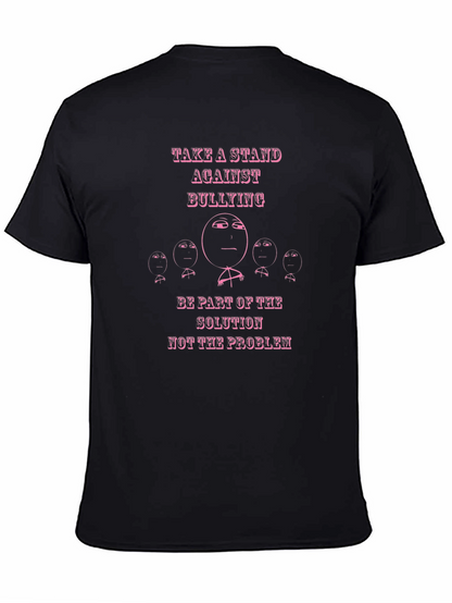 Stand Against Bullying Black T-Shirt