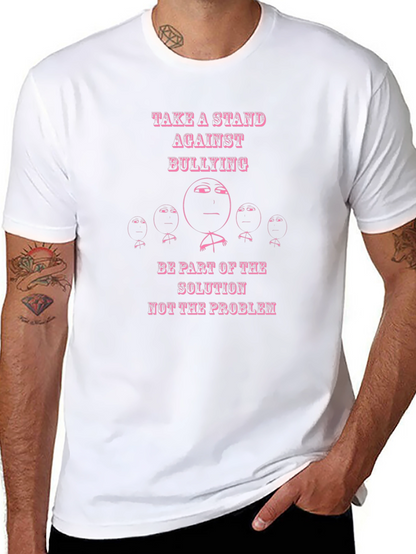 Stand Against Bullying Black T-Shirt