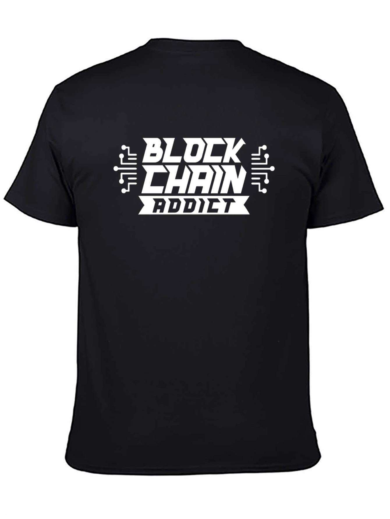 Blockchain Addict Graphic Tee