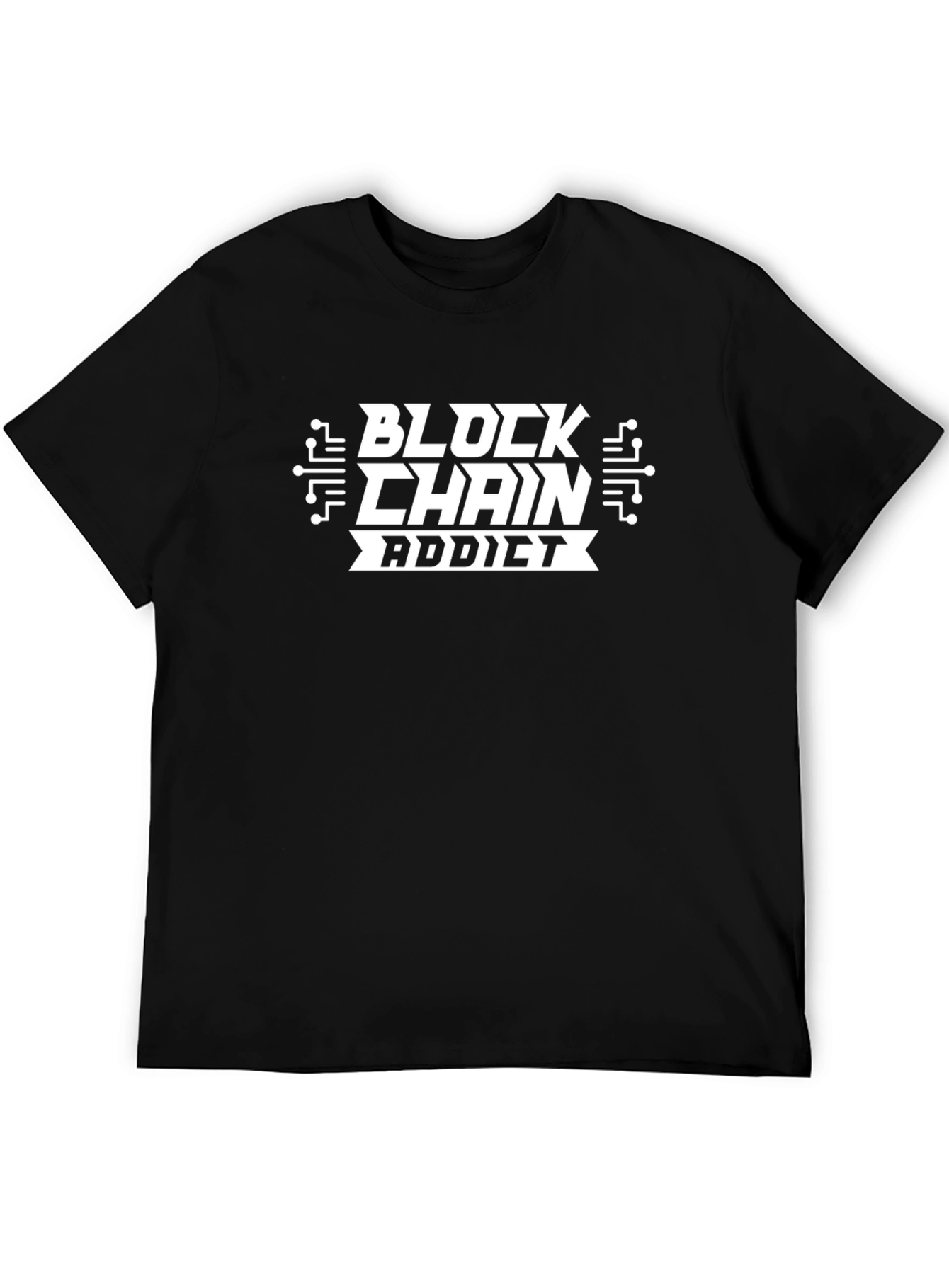 Blockchain Addict Graphic Tee