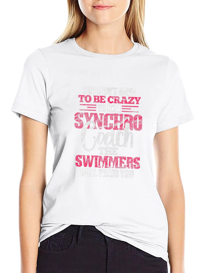 Synchronized Swimming Coach T-Shirt