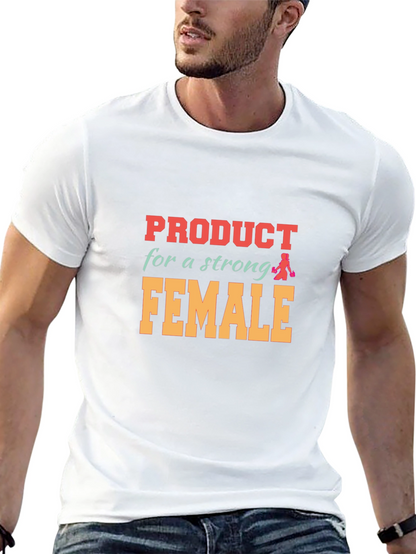 Strong Female Graphic Tee - Black Unisex T-Shirt