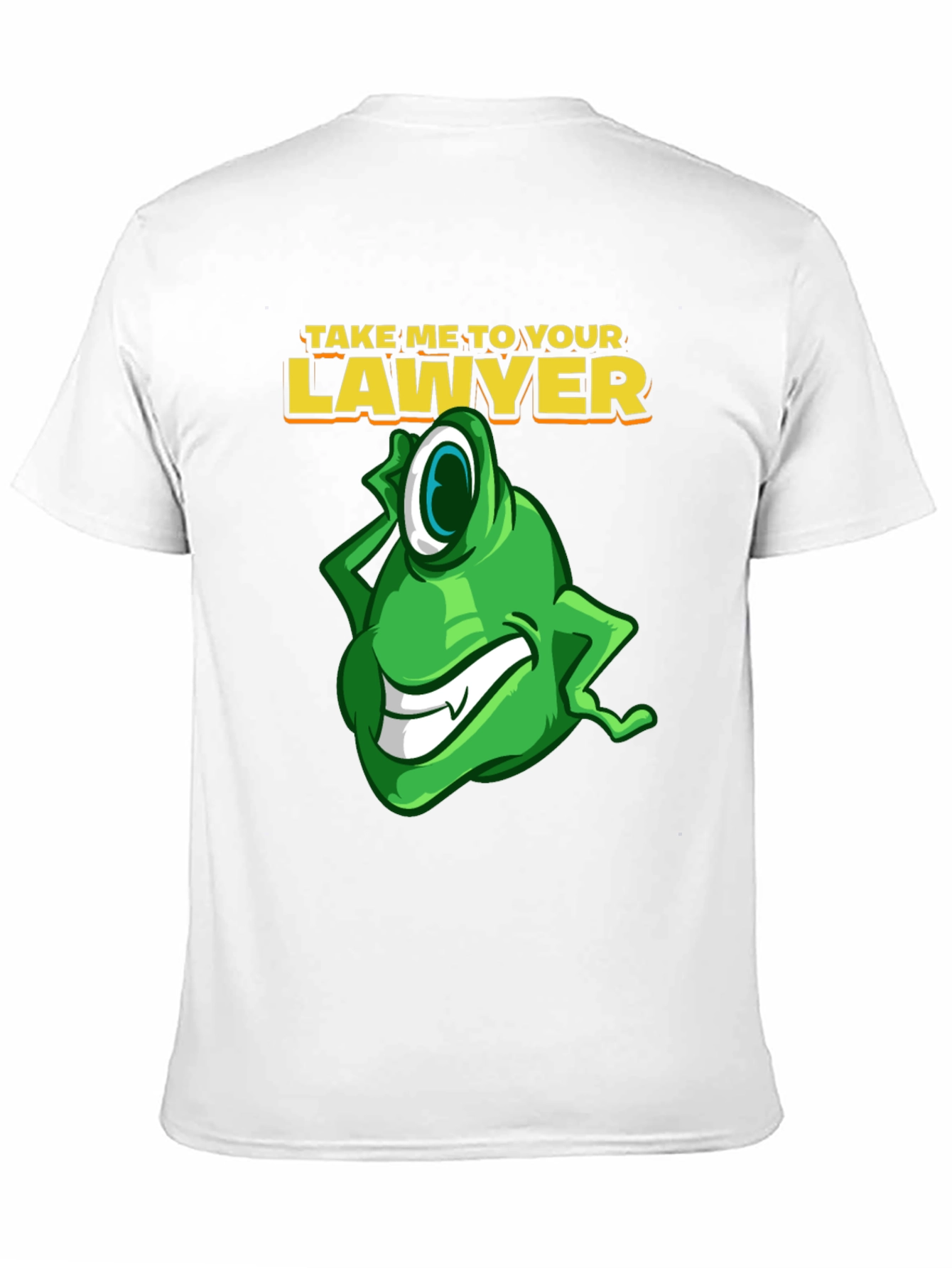 Take Me To Your Lawyer Black T-Shirt
