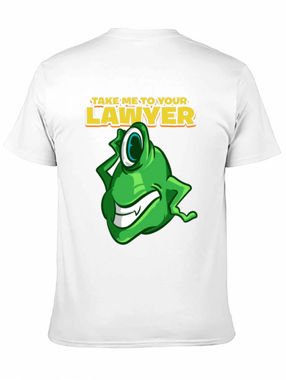 Take Me To Your Lawyer Black T-Shirt