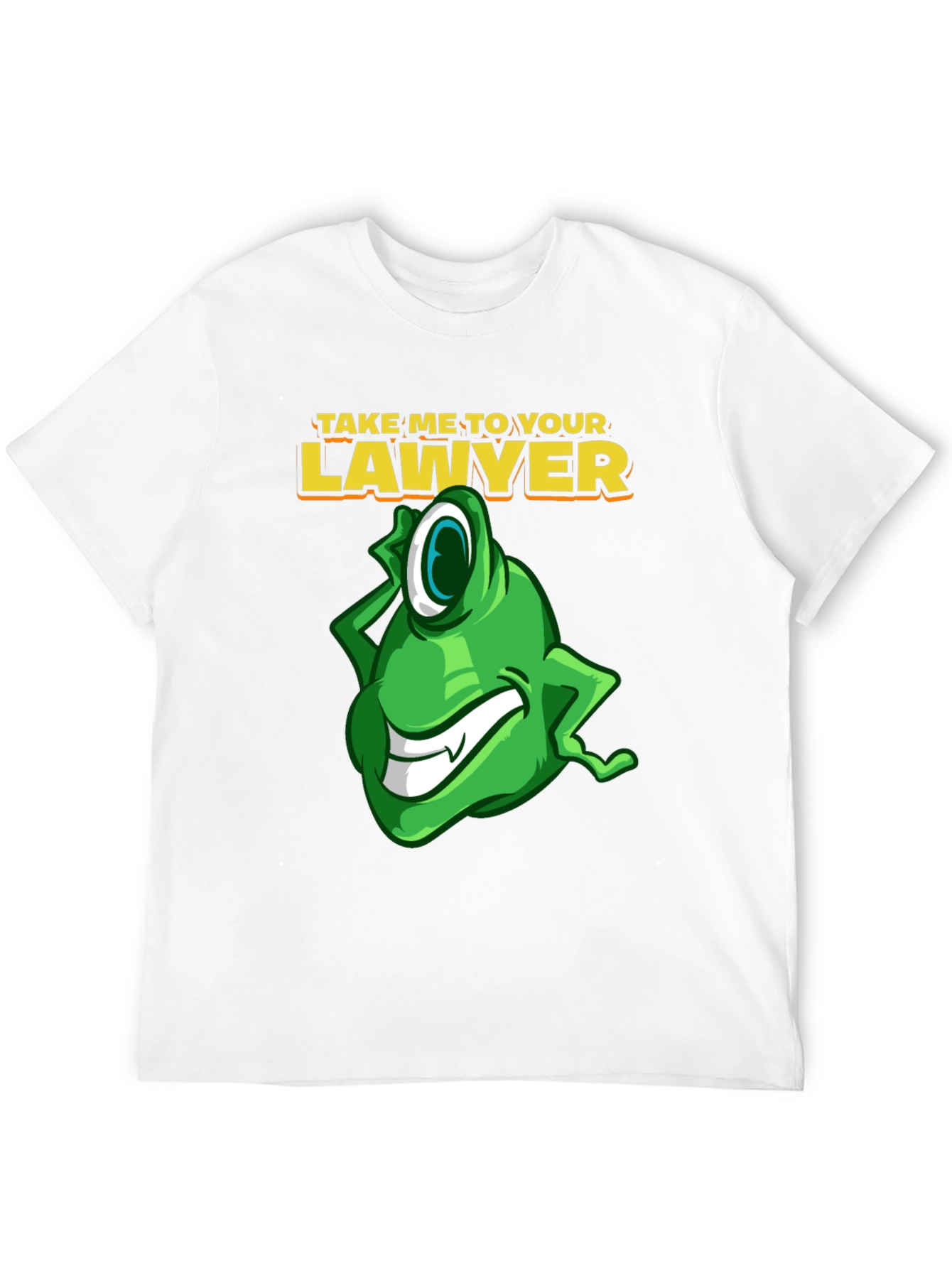 Take Me To Your Lawyer Black T-Shirt
