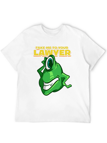 Take Me To Your Lawyer Black T-Shirt