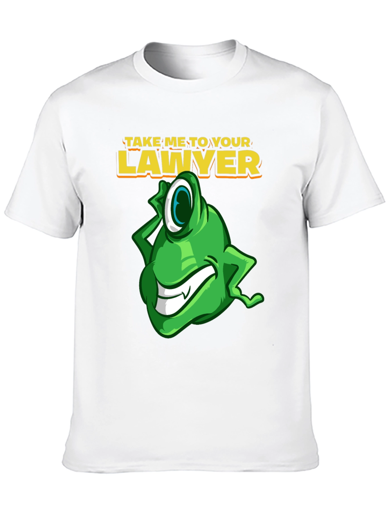Take Me To Your Lawyer Black T-Shirt