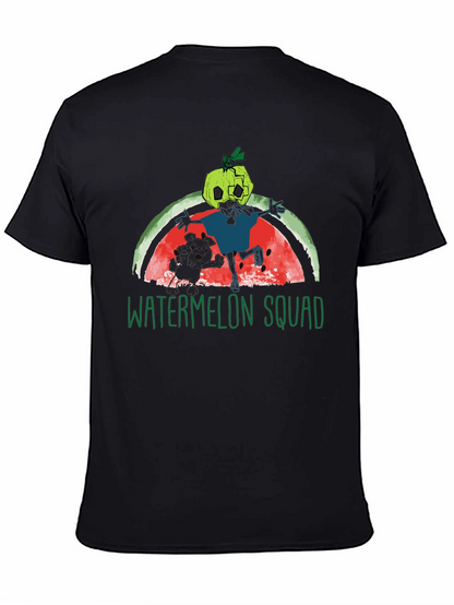 Watermelon Squad Graphic Tee - Unique Cartoon Design