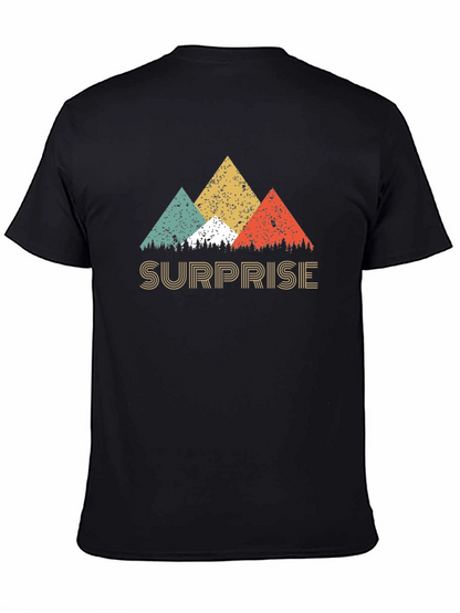 Surprise Retro Mountain Graphic T-Shirt