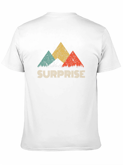 Surprise Retro Mountain Graphic T-Shirt