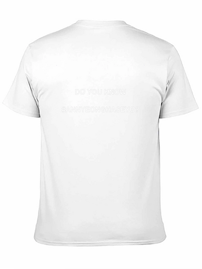 Annyeonghaseyo T-Shirt Korean Hello Tee