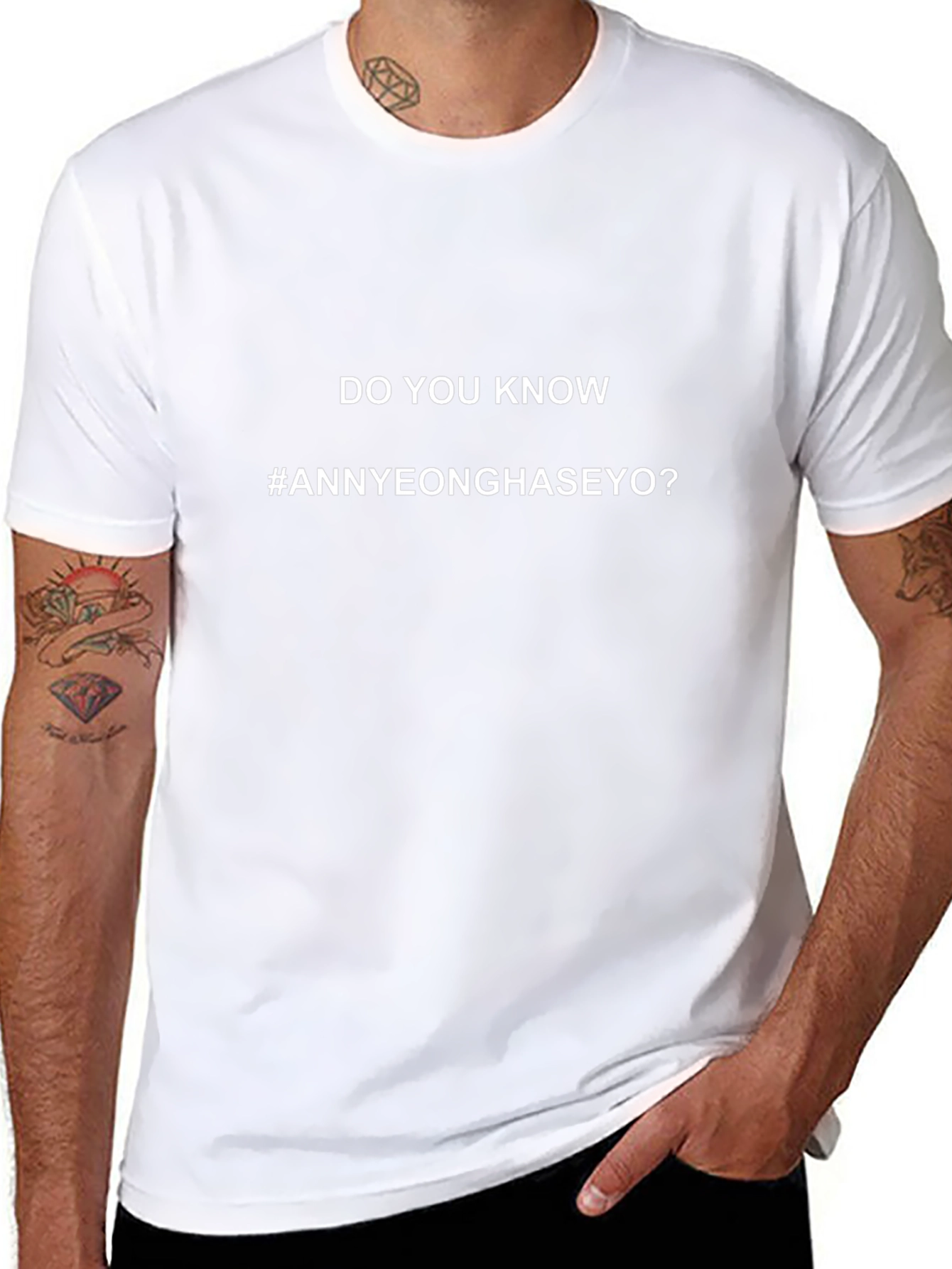 Annyeonghaseyo T-Shirt Korean Hello Tee