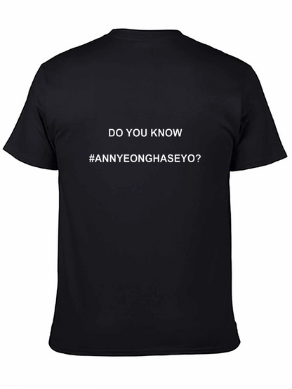 Annyeonghaseyo T-Shirt Korean Hello Tee