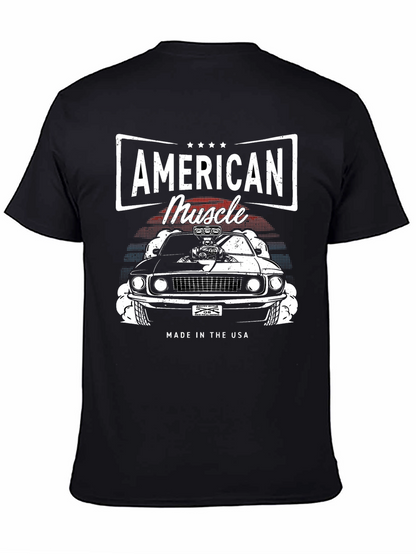 American Muscle Car Graphic Tee