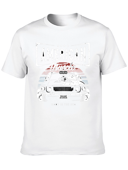 American Muscle Car Graphic Tee