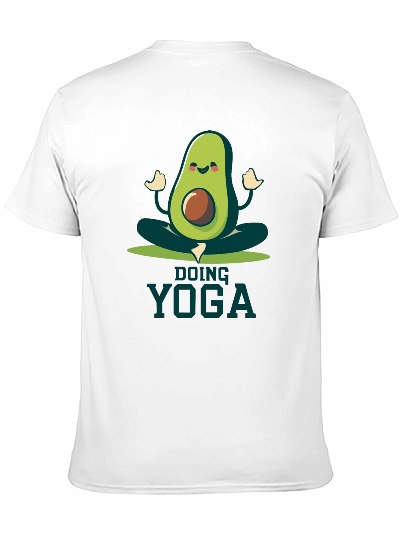 Avocado Yoga T-Shirt - Funny Meditating Graphic Tee