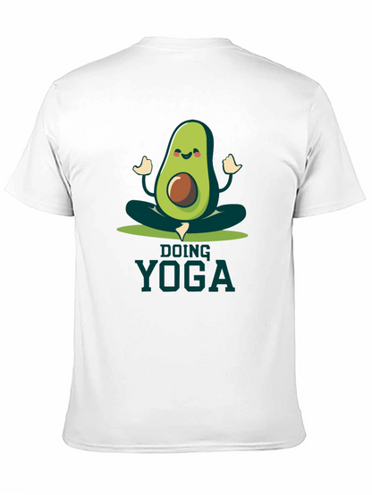 Avocado Yoga T-Shirt - Funny Meditating Graphic Tee