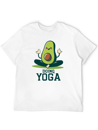 Avocado Yoga T-Shirt - Funny Meditating Graphic Tee