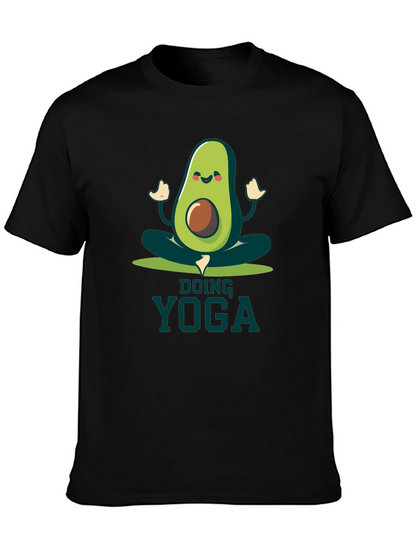 Avocado Yoga T-Shirt - Funny Meditating Graphic Tee
