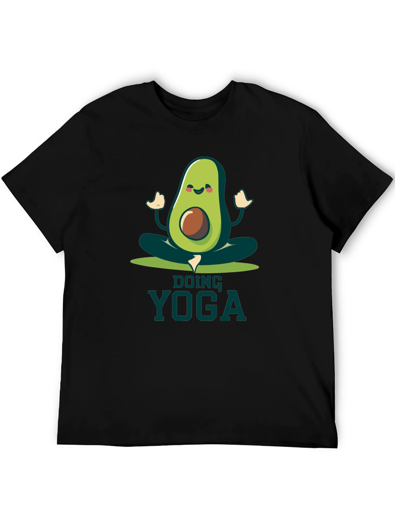 Avocado Yoga T-Shirt - Funny Meditating Graphic Tee