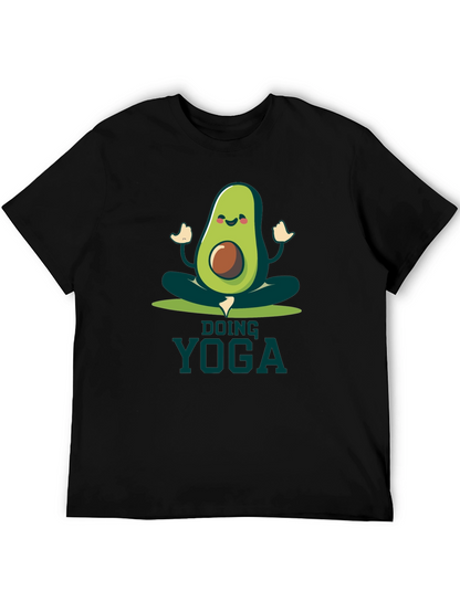 Avocado Yoga T-Shirt - Funny Meditating Graphic Tee