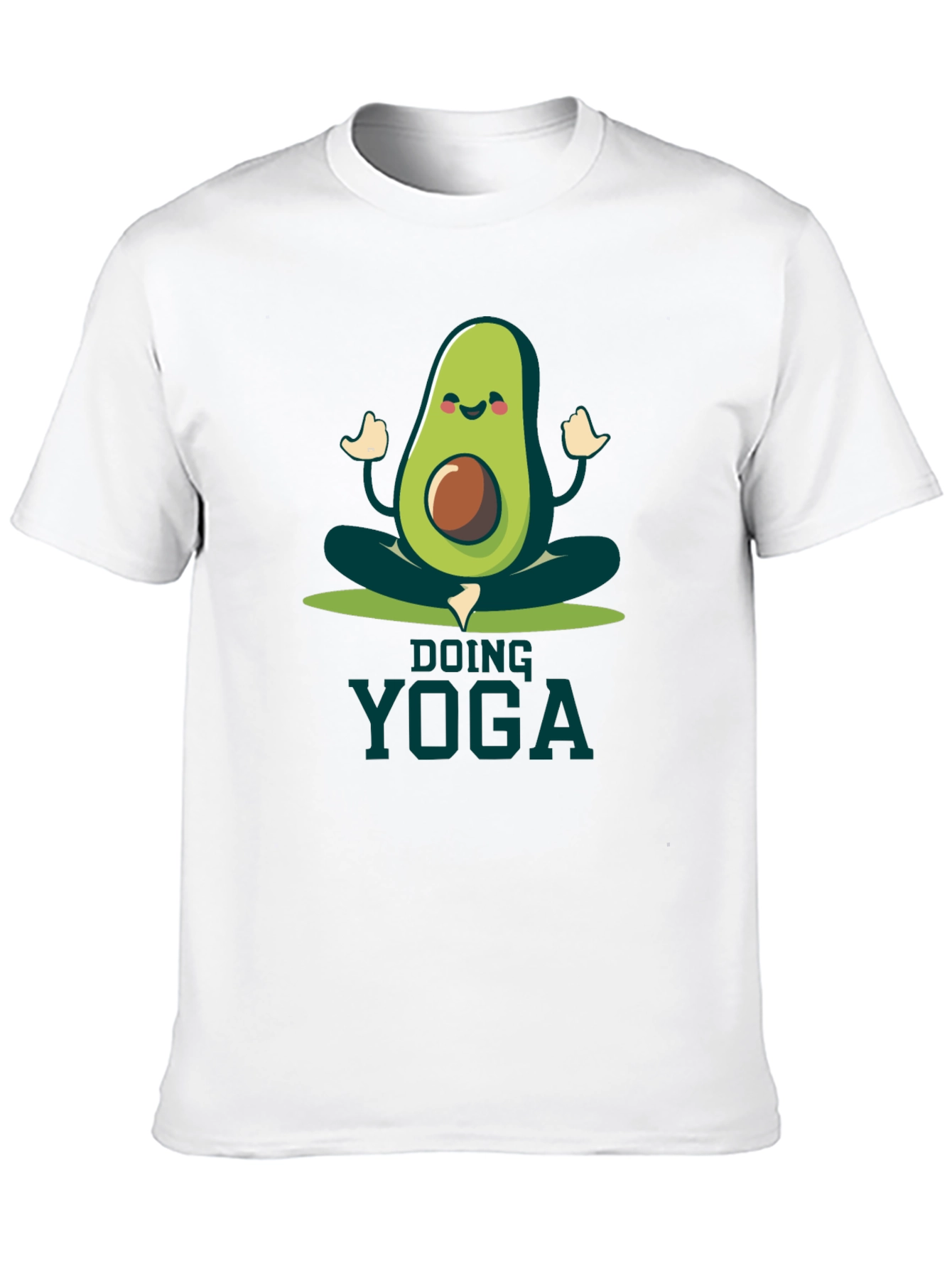 Avocado Yoga T-Shirt - Funny Meditating Graphic Tee