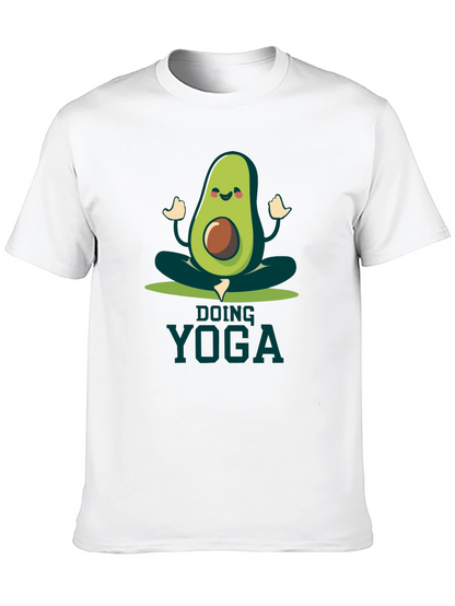 Avocado Yoga T-Shirt - Funny Meditating Graphic Tee