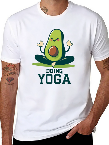 Avocado Yoga T-Shirt - Funny Meditating Graphic Tee