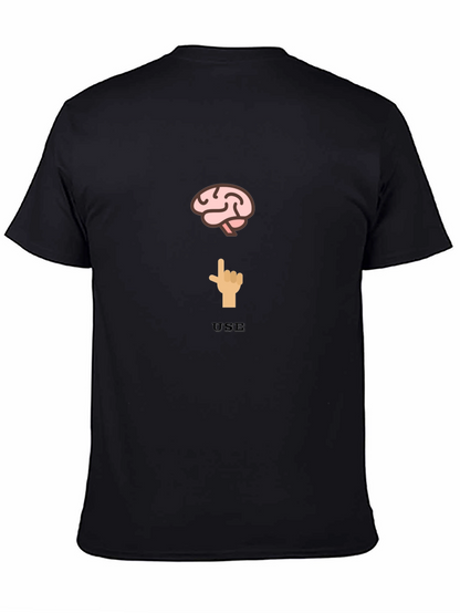 Use Your Brain T-Shirt - Clever Graphic Tee