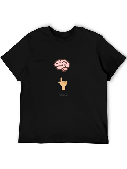 Use Your Brain T-Shirt - Clever Graphic Tee