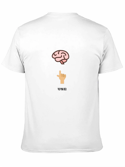 Use Your Brain T-Shirt - Clever Graphic Tee